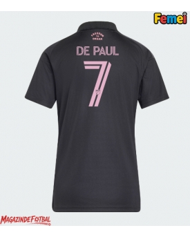 Inter Miami Rodrigo De Paul #7 Tricou Fotbal Replică 2026-27 Femei Deplasare Inter Miami Rodrigo De Paul #7 Tricou Fotbal Replică 2026-27 Femei Deplasare